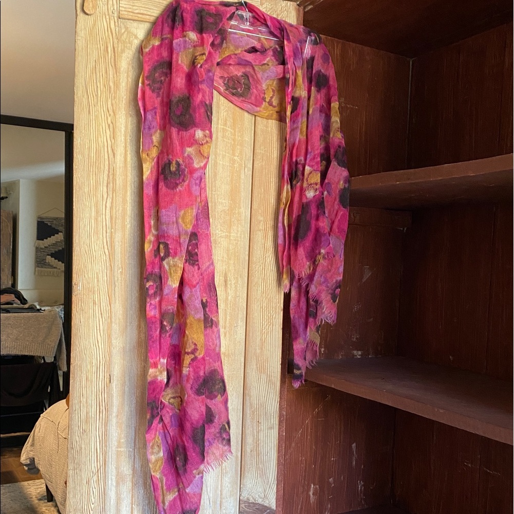 Multi color lightweight scarf